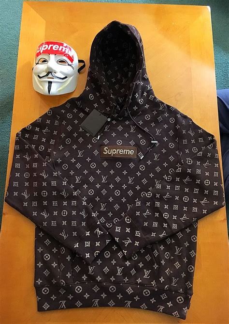 supreme lv hoodie amazon